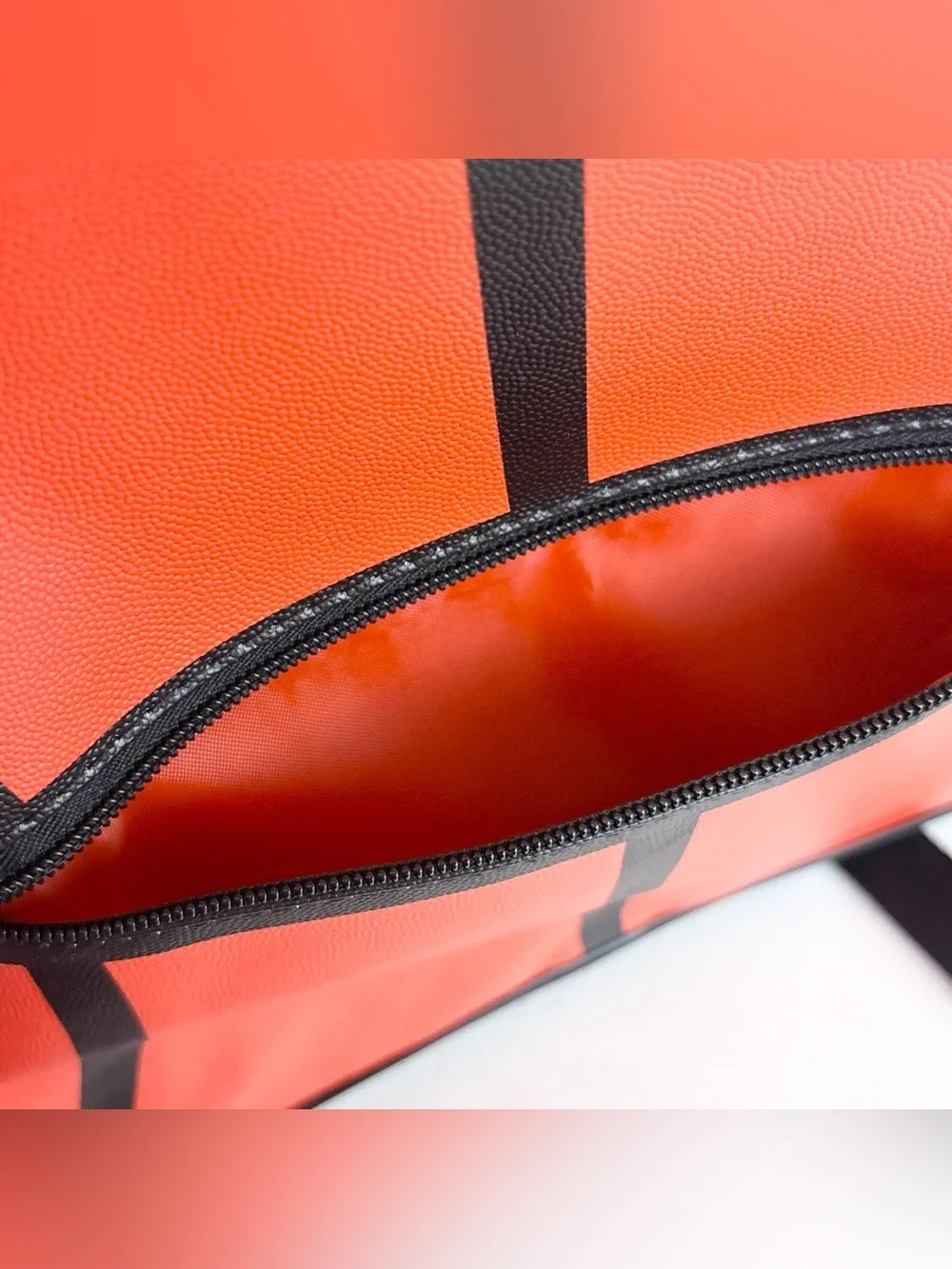 Basketball 🏀 Backpack Orange Black Standard Size Backpack New With Tags